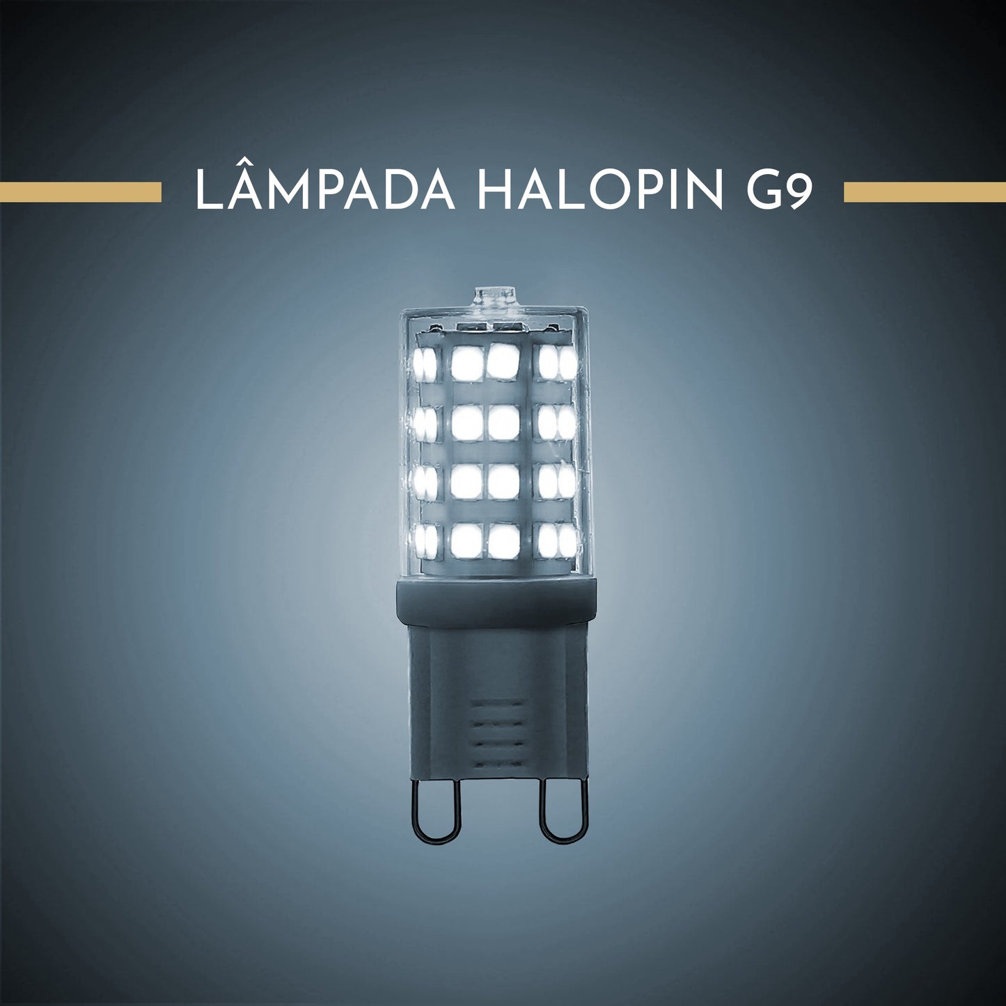 Lâmpada Halopin G9 7W Luz Branca